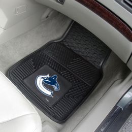 Vancouver Canucks 2pc Vinyl Car Floor Mats - 18 x 27