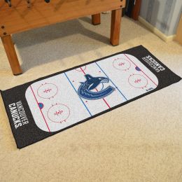 Vancouver Canucks Rink Runner Mat - Nylon 30 x 72