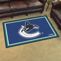 Vancouver Canucks Area Rug - 4â€™ x 6â€™ Nylon