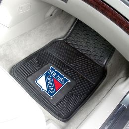 New York Rangers 2pc Vinyl Car Floor Mats - 18 x 27