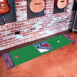 New York Rangers Putting Green Mat â€“ 18 x 72