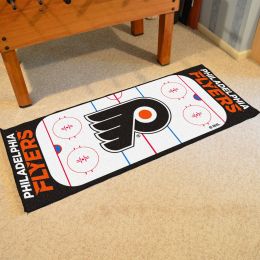 Philadelphia Flyers Rink Runner Mat - Nylon 30 x 72