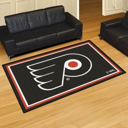 Philadelphia Flyers Area Rug â€“ Nylon 5â€™ x 8â€™