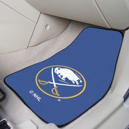 Buffalo Sabres 2pc Carpet Car Mat Set - Nylon & Vinyl