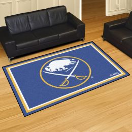 Buffalo Sabres Area Rug â€“ Nylon 5â€™ x 8â€™