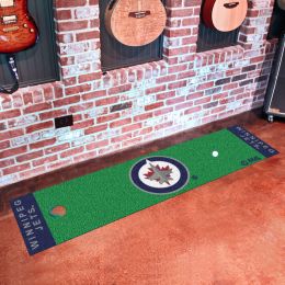 Winnipeg Jets Putting Green Mat â€“ 18 x 72