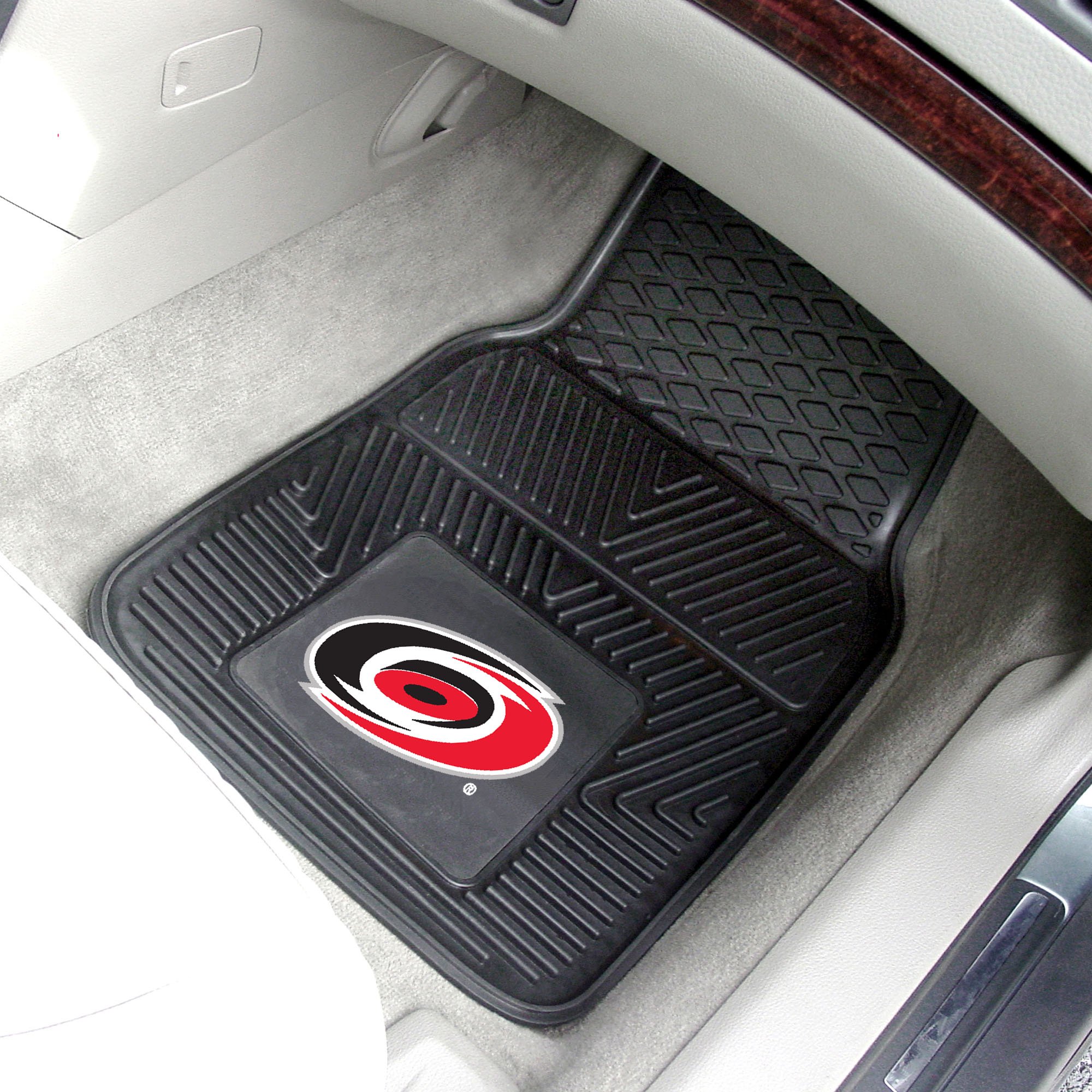 Carolina Hurricanes 2pc Vinyl Car Floor Mats - 18 x 27