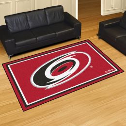 Carolina Hurricanes Area Rug â€“ Nylon 5â€™ x 8â€™