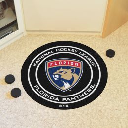 Florida Panthers Hockey Puck Shaped Area Rug - 27"