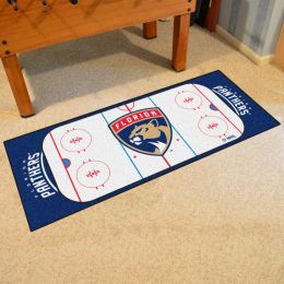 Florida Panthers Rink Runner Mat - Nylon 30 x 72