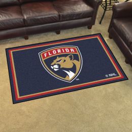 Florida Panthers Area Rug - 4â€™ x 6â€™ Nylon