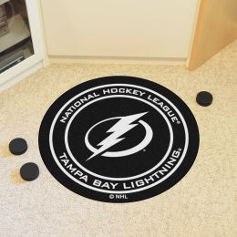 Tampa Bay Lightning Hockey Puck Shaped Area Rug - 27"