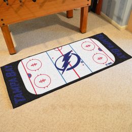 Tampa Bay Lightning Rink Runner Mat - Nylon 30 x 72