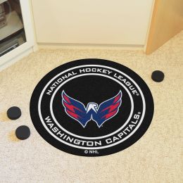 Washington Capitals Hockey Puck Shaped Area Rug - 27"