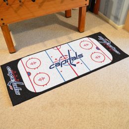 Washington Capitals Rink Runner Mat - Nylon 30 x 72