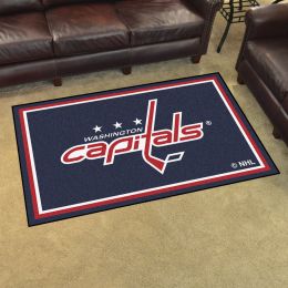 Washington Capitals Area Rug - 4â€™ x 6â€™ Nylon