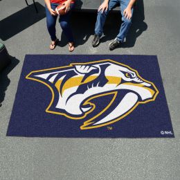 Nashville Predators Blue Outdoor Ulti-Mat - Nylon 60 x 96