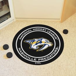 Nashville Predators Hockey Puck Shaped Area Rug - 27"