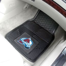 Colorado Avalanche 2pc Vinyl Car Floor Mats - 18 x 27