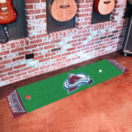 Colorado Avalanche Putting Green Mat â€“ 18 x 72