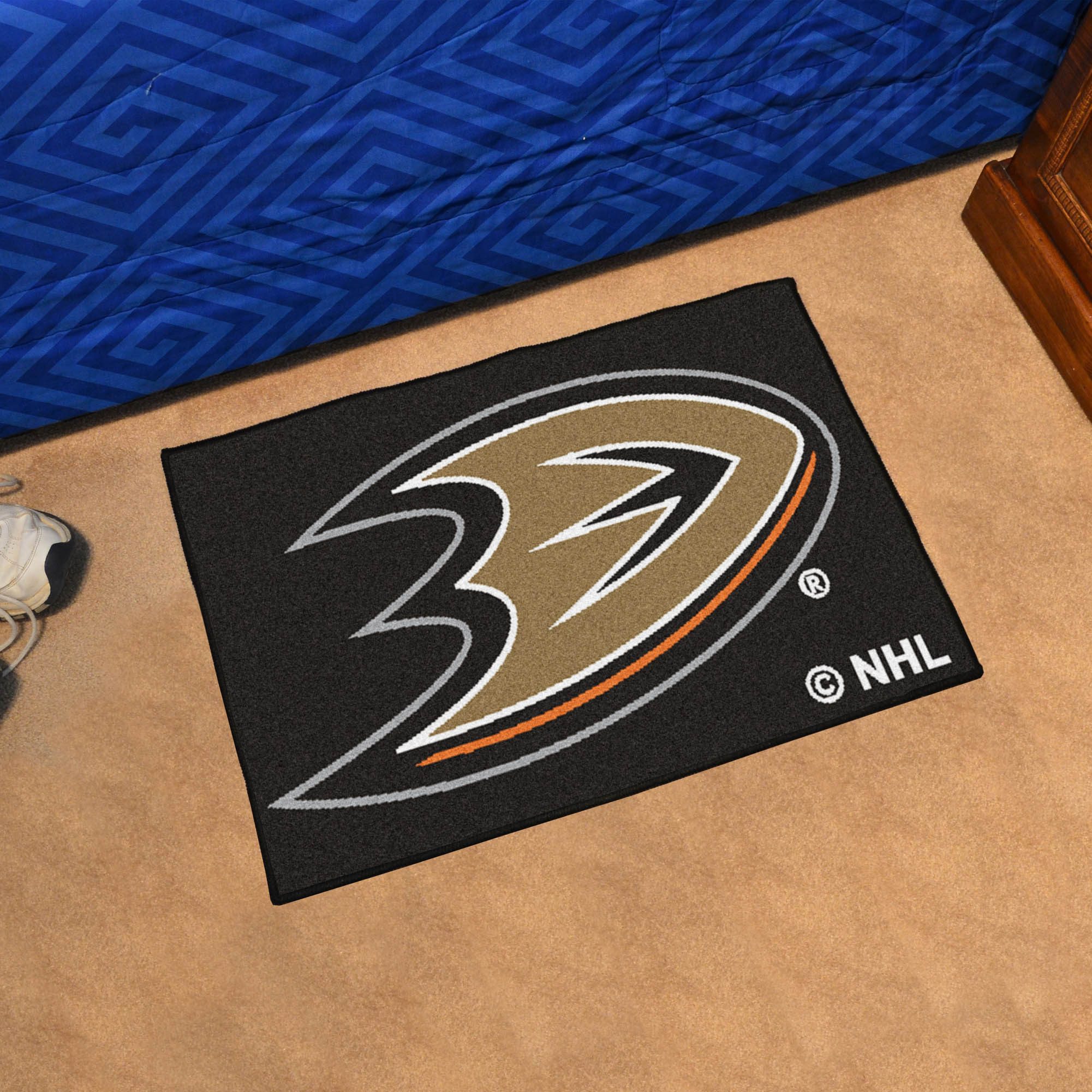 Anaheim Ducks Starter Doormat - 19 x 30