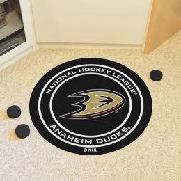 Anaheim Ducks Hockey Puck Shaped Area Rug - 27"