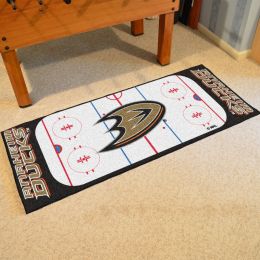 Anaheim Ducks Rink Runner Mat - Nylon 30 x 72