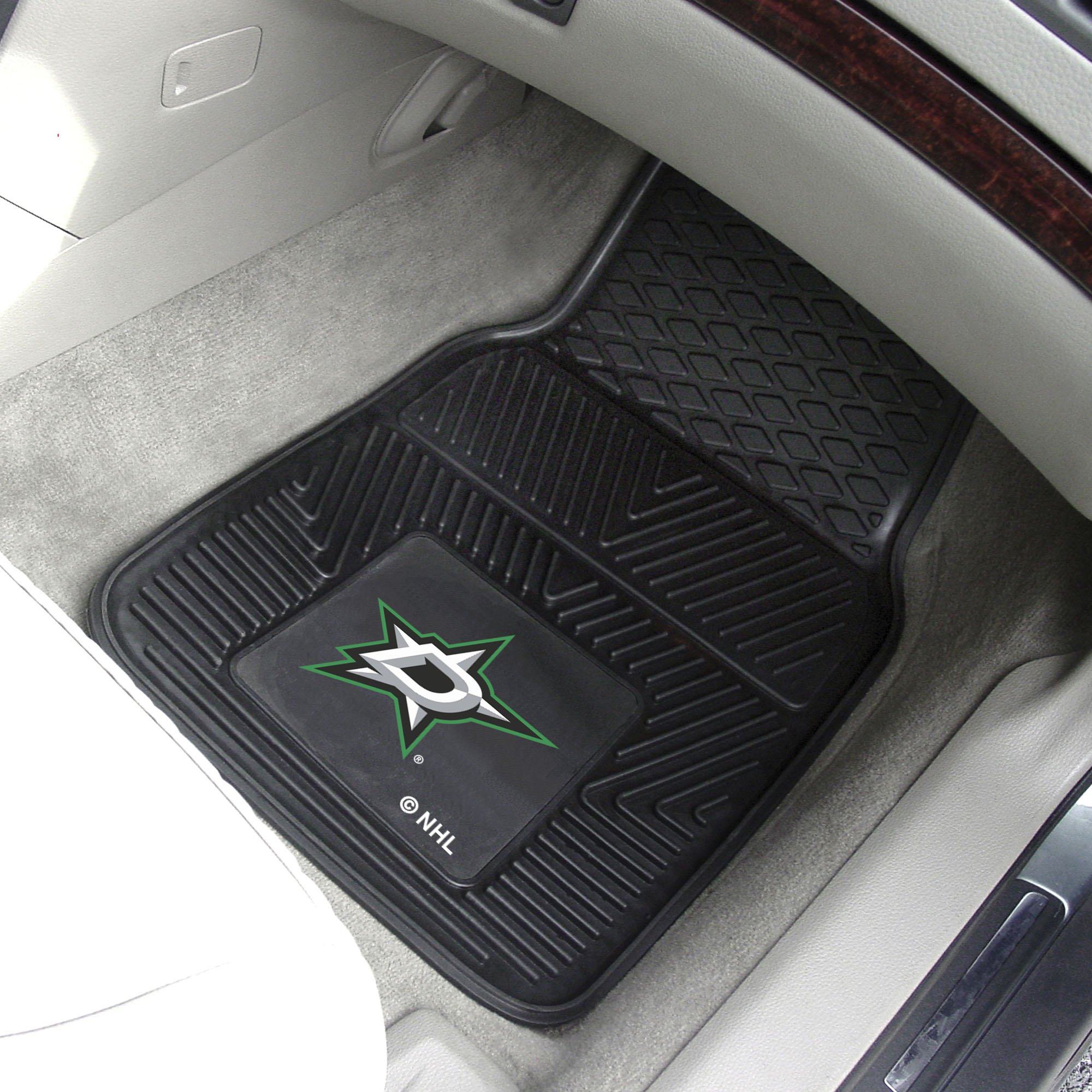 Dallas Stars 2pc Vinyl Car Floor Mats - 18 x 27