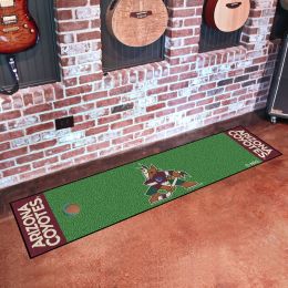 Arizona Coyotes Putting Green Mat â€“ 18 x 72