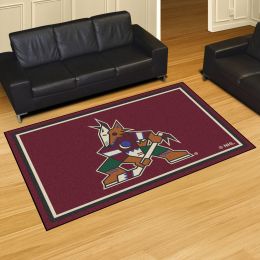 Arizona Coyotes Area Rug â€“ Nylon 5â€™ x 8â€™