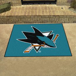 San Jose Sharks All Star Area Mat â€“ 34 x 44.5