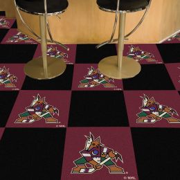 Arizona Coyotes Team Carpet Tiles - 45 sq ft