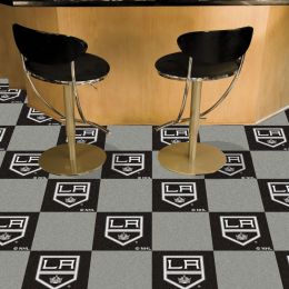 Los Angeles Kings Team Carpet Tiles - 45 sq ft