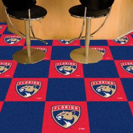 Florida Panthers Team Carpet Tiles - 45 sq ft