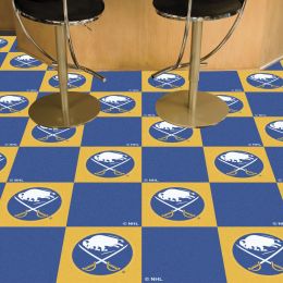 Buffalo Sabres Team Carpet Tiles - 45 sq ft