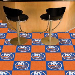 New York Islanders Team Carpet Tiles - 45 sq ft