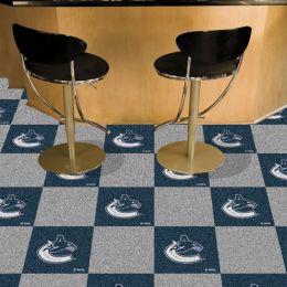 Vancouver Canucks Team Carpet Tiles - 45 sq ft