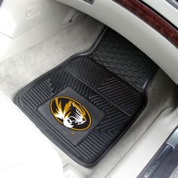 University of Missouri Tigers 2pc Vinyl Car Floor Mats - 18 x 27