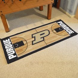 Purdue Boilermakers Basketball Court runner Mat - 30 x 72