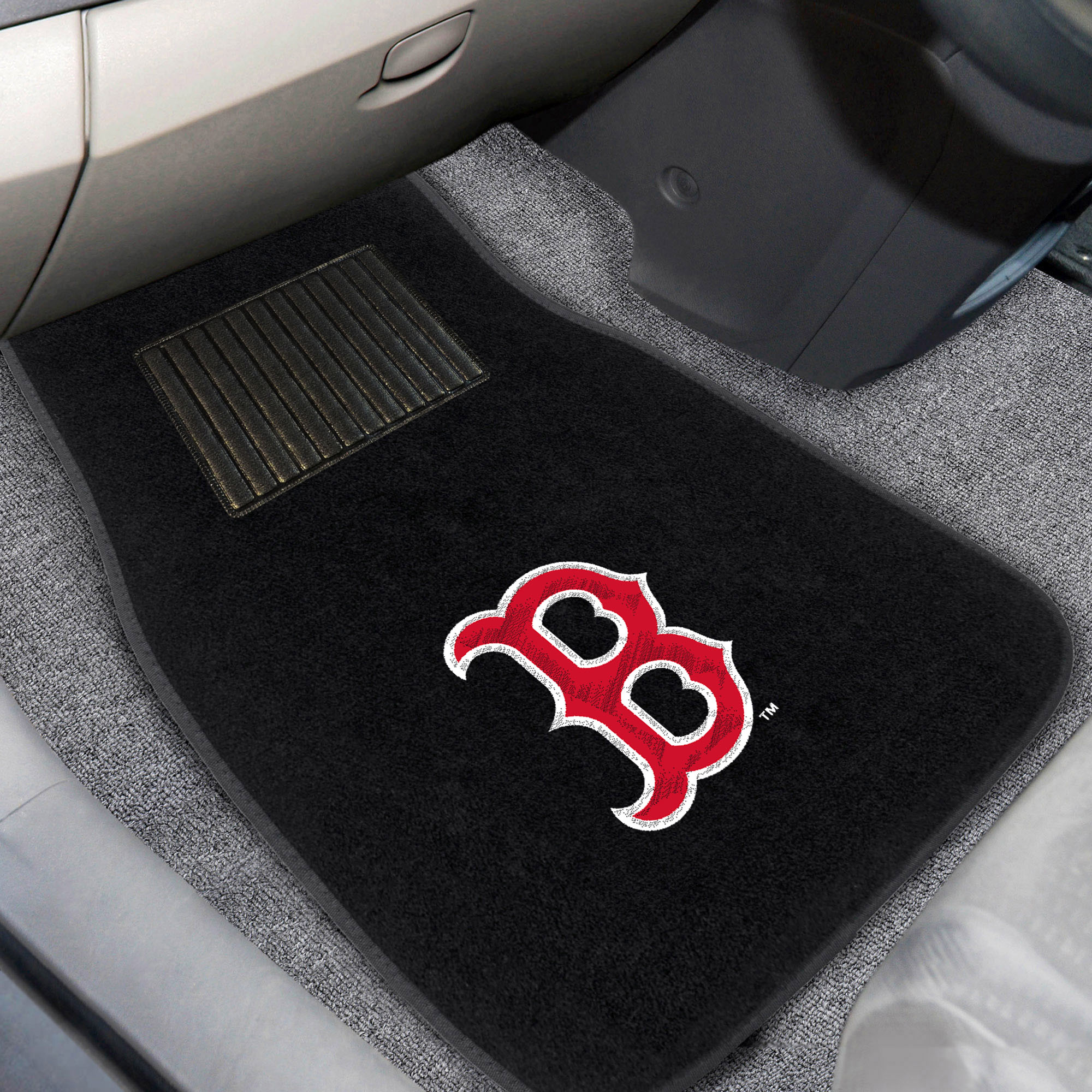 Boston Red Sox Embroidered Floor Mat Set