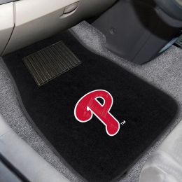 Philadelphia Phillies Embroidered Floor Mat Set