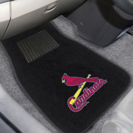 St. Louis Cardinals Embroidered Floor Mat Set