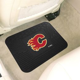 Calgary Flames Utility Mat - Vinyl 14 x 17