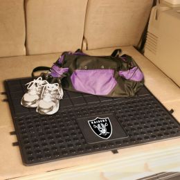 Oakland Raiders Cargo Mat â€“ Vinyl 31 x 31