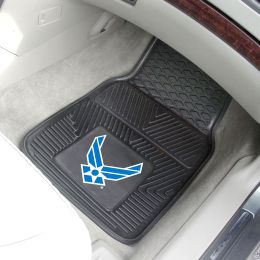 Air Force Logo 2pc Heavy Duty Vinyl Car Mat Set