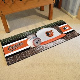 Baltimore Orioles Field Runner Mat - Nylon 30" x 72"