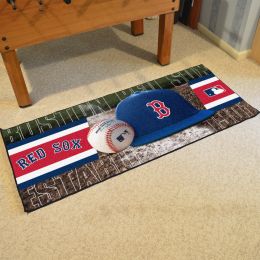 Boston Red Sox baseball Runner Mat - 29.5 x 72