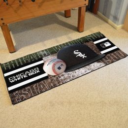 Chicago White Sox baseball Runner Mat - 29.5 x 72