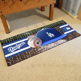 Los Angeles Dodgers Baseball Runner Mat - 29.5 x 72