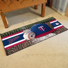 Minnesota Twins baseball Runner Mat - 29.5 x 72